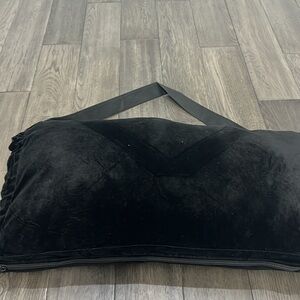 NWOT velvet like storage thick cushion pillowcase bag for tall glass accessory